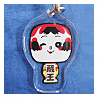 こけしアクリルチャーム（蔵王高湯系）